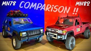 MN82 Vs MN78 | RC Car Comparison