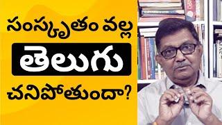 Will Sanskrit Destroy Telugu Language? | Raka Lokam | K R Sudhakar Rao