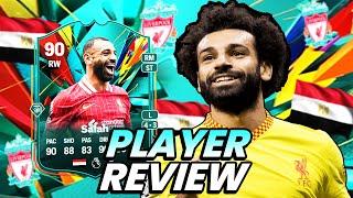 90 TOTAL RUSH SALAH PLAYER REVIEW! FC 25 ULTIMATE TEAM