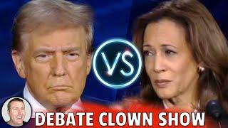 Trump vs Kamala Debate Clownshow Goes Off the Rails - Three Against One!