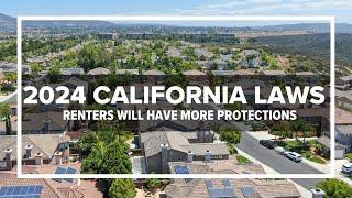 California renters will have more protections in 2024 under new laws