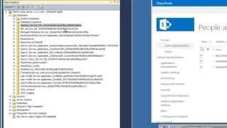SharePoint 2013 Tutorial - Rename Application Database Prerequisites