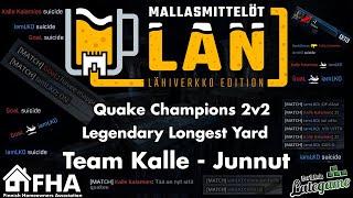 Mallasmittelöt LAN QC 2v2 [Team Kalle vs Junnut] (Longest yard)