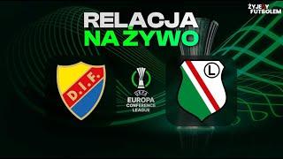 Djurgarden - Legia Warszawa MECZ NA ŻYWO Liga Konferencji RELACJA KOMENTARZ STUDIO