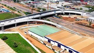 Stunning New Flowerpot Interchange Changing Accra's Skyline Forever #ghana #accra #accraroads