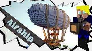 Minecraft Timelaps | Airship | Bauwerk von Heinz Eins (Full HD | 3D)