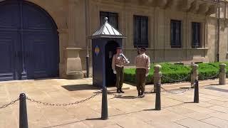 Luxembourg City, Luxembourg - Grand Ducal Palace & Changing of the Guard (2018)