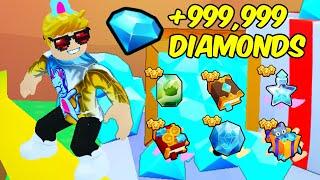 Getting Insane Diamonds With Best Diamond Farm Method In Pet Simulator 99