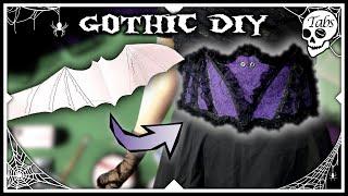 Bat Belt | Gothic clothing DIY