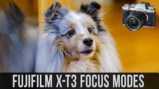 Focus Modes of the Fujifilm X-T3