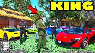 Franklin Is The New KING OF LOS SANTOS in GTA 5 | SHINCHAN and CHOP