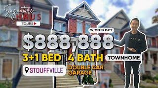 Why you should buy a POTL Townhome in Stouffville!? | 962 Millard St, Whitchurch-Stouffville