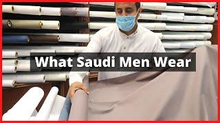 Thobe Shopping.  What Arab men wear!