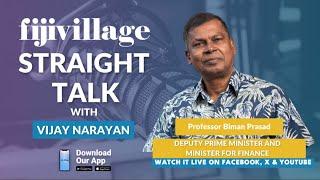 fijivillage Straight  Talk with Vijay Narayan - Guest DPM Prof. Biman Prasad