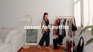 CASUAL FALL OUTFITS | fall lookbook