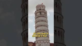 Por Que a Torre de Pisa Está Inclinada? Descubra a História Surpreendente! #torredepisa