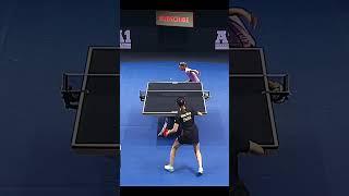 Bernadette Szocs' Incredible Block against Ding Ning!🫨 #pingpong #motivation #shorts