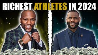 Meet the RICHEST ATHLETES according to Forbes in 2024