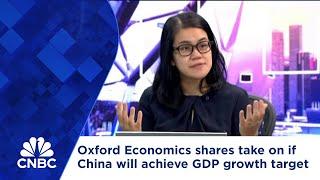 Oxford Economics shares its take on whether China will achieve its GDP growth target this year