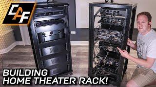 Mounting, Wiring and Installing Components in an AV RACK - How to Assemble!