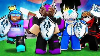 The ULTIMATE Guard Shield Squad In Roblox Bedwars..