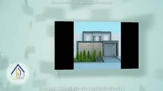 Luxury Home Design Exterior | ©Lux Design Studio 2021 | Uzbekistan Tashkent city