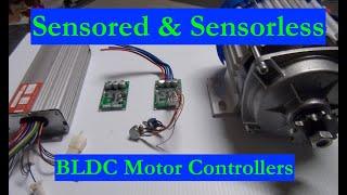 How to Connect a Brushless DC Motor (36V 500W BLDC) to Sensored & Sensorless Controllers (2021)