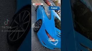 Porsche Carrera S sky blue wrap brought to you by Tep Auto TepAuto viral trending