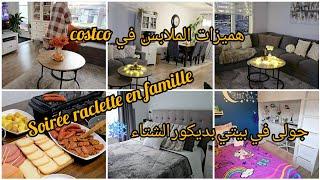 كيف احارب الاكتئاب في كندا  أمسية مع عائلتي racletteهميزات cosctoديكور الشتاء️بيتي سر سعادتي 