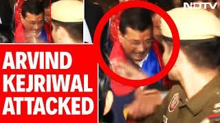 Attack On Arvind Kejriwal | Man Throws Liquid On Arvind Kejriwal In Delhi, Detained