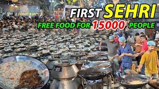 Free Food For 15000 People - First Ramadan Sehri 2025 - Biggest Road Sehri In Pakistan - JDC Sehri.