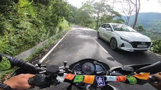 THE PAGLA JHORA VIRAL WATERFALL - Riding Wild With Raw Exhaust Note | Pulsar NS 200