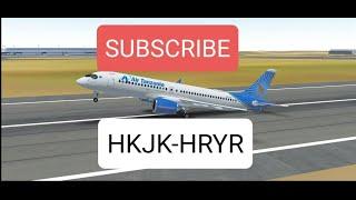 Infinite Flight Global Nairobi to Kigali (Air Tanzania A220) with Benito007