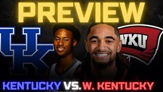 Kentucky vs. Western Kentucky Game Preview and Predictions!