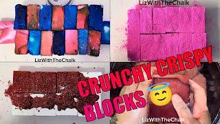 @LizWithTheChalk  | Snap & Crush |Crunchy Crispy Blocks | Dyed and Plaine jane | ASMR Edits