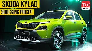 Skoda Kylaq First Look Should Brezza, Venue segment be worried| TOI Auto