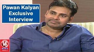 Power Star Pawan Kalyan Exclusive Interview || Sardaar Gabbar Singh || V6 News