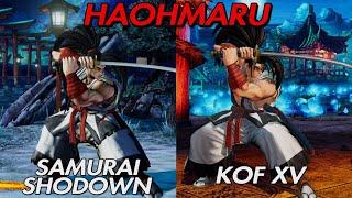 Quick Comparison - Haohmaru - KOF XV vs Samurai Shodown 2019