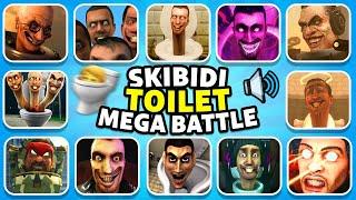  Guess Meme Voice  | Skibidi Toilet Mega Battle | Skibidi Toilet Meme