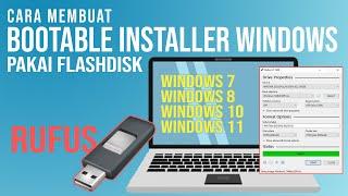 Cara Membuat Bootable Windows di Flashdisk menggunakan Rufus