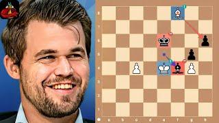 MAGNUS CARLSEN Secures a Stunning Win Against Denis Lazavik | Champions Chess Tour 2024