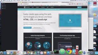 Modern Web Development Toolkit - Adobe PhoneGap