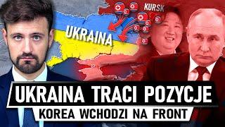 Patowa sytuacja UKRAINY - Natarcie ROSJAN i żołnierze z KOREI PÓŁNOCNEJ