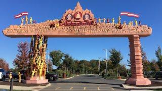 ROBBINSVILLE AKSHARDHAM MANDIR, THE LARGEST BAPS  TEMPLE IN ROBBINSVILLE, NEW JERSEY