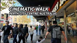 Walking Tour 4K: Perth City Centre CBD (Perth, Western Australia) I CINEMATIC #citytour #timelapse