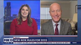 New 401K rules for 2023 | FOX 13 Seattle