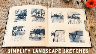 Sketching Landscapes with Movement & Energy – 3 Quick & Playful Techniques