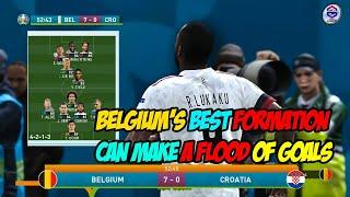 Belgium's best formation can make a flood of goals | eFootball PES 2021