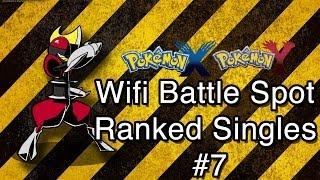 Live Pokemon X and Y Wifi Battle Spot Ranked Singles #7
