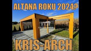 Altana Roku 2024? Nowoczesna Konstrukcja z Drewna Klejonego by Kris-Arch 20 słupów w jednej altanie!